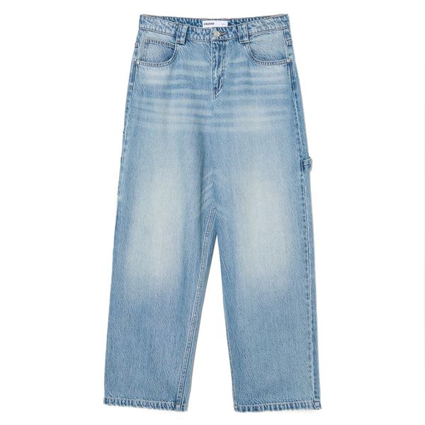 Cropp Cropp - Kavbojke balloon fit baggy - svetlo modra
