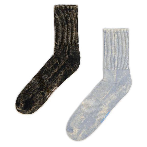 Cropp Cropp - Komplet 2 parov nogavic - črna