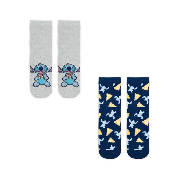 Cropp Cropp - Komplet 2 parov nogavic Lilo & Stitch - indigo