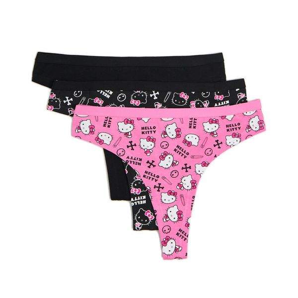 Cropp Cropp - Komplet 3 spodnjih hlačk - raznobarvna