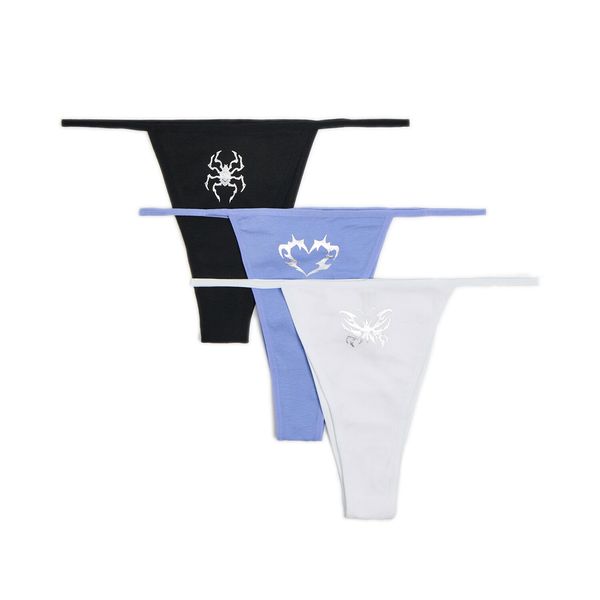 Cropp Cropp - Komplet 3 spodnjih hlačk - raznobarvna