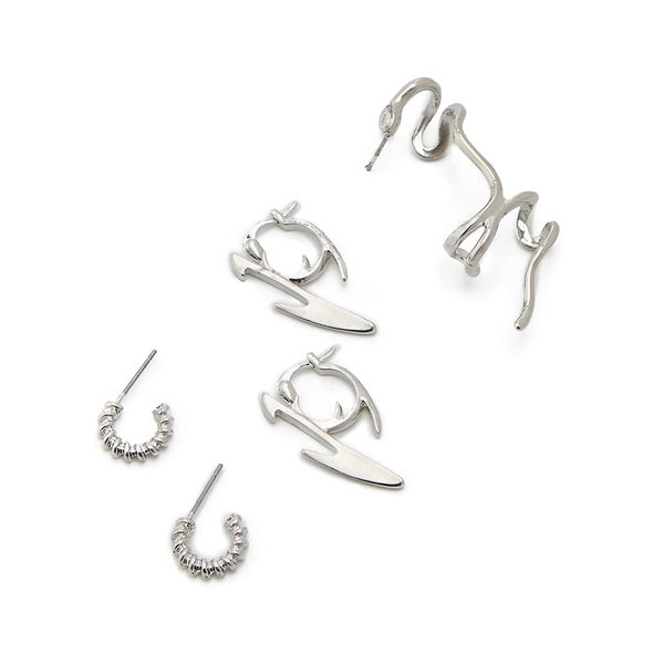 Cropp Cropp - Komplet uhanov - srebro