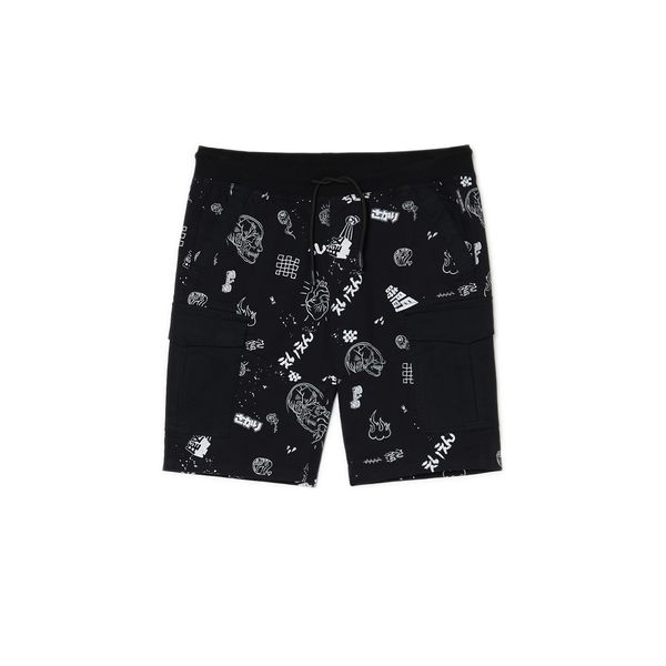 Cropp Cropp - Kratke hlače - črna