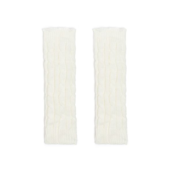 Cropp Cropp - LADIES` LEG WARMERS - kremna