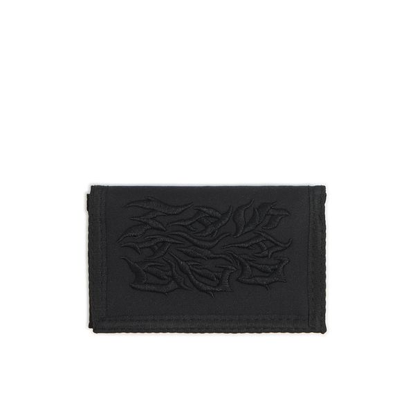 Cropp Cropp - Majhna črna denarnica - črna