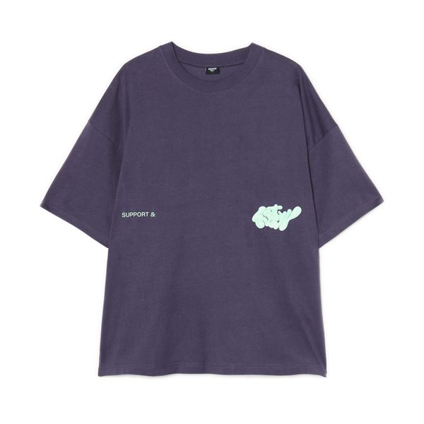 Cropp Cropp - Majica s potiskom - temno siva