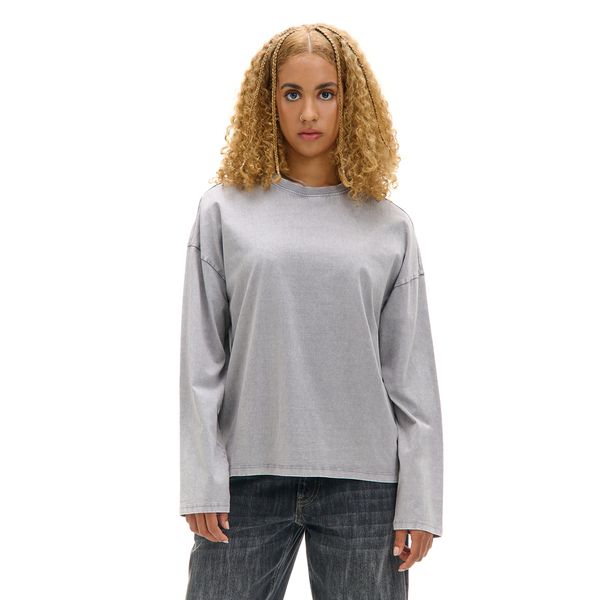 Cropp Cropp - Majica z dolgimi rokavi - light grey