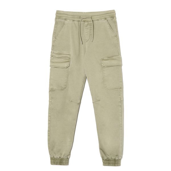 Cropp Cropp - MEN`S TROUSERS - svetla oliva