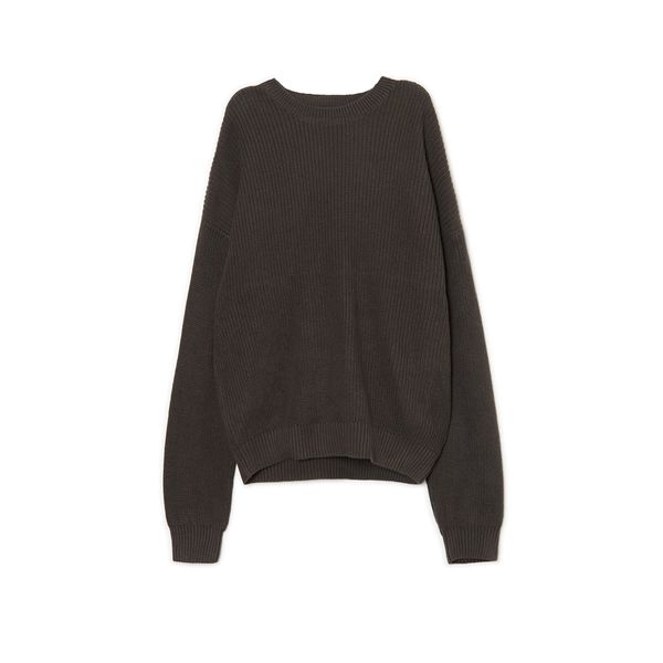 Cropp Cropp - Navaden pulover - temno siva