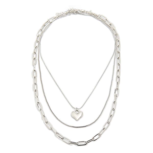 Cropp Cropp - Ogrlica z obeski - srebro