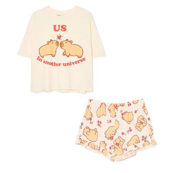 Cropp Cropp - Pižama s potiskom - raznobarvna