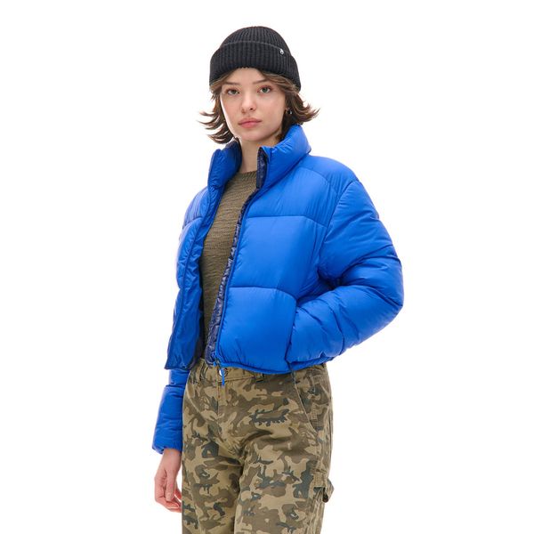Cropp Cropp - Puffer jakna - modra