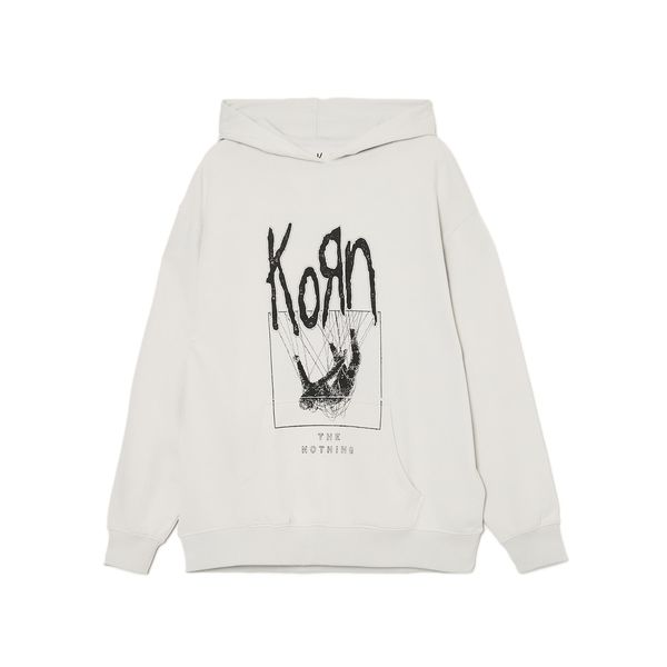 Cropp Cropp - Pulover s kapuco in potiskom Korn - light grey