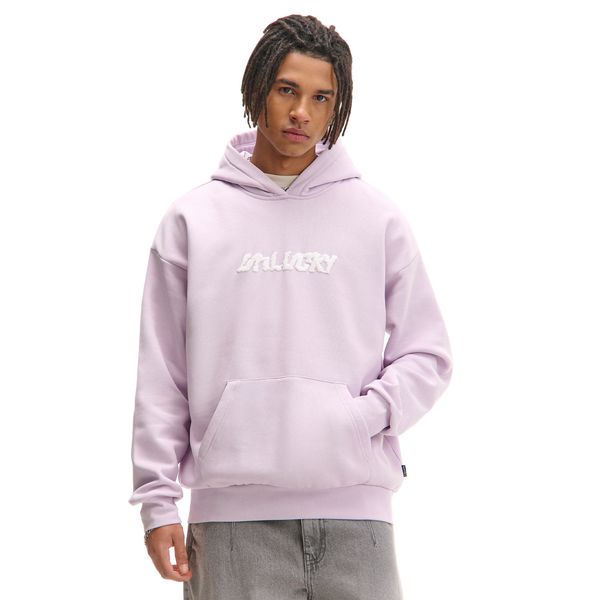 Cropp Cropp - Pulover s kapuco in potiskom - sivka