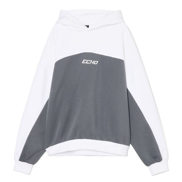 Cropp Cropp - Pulover z našitkom - temno siva