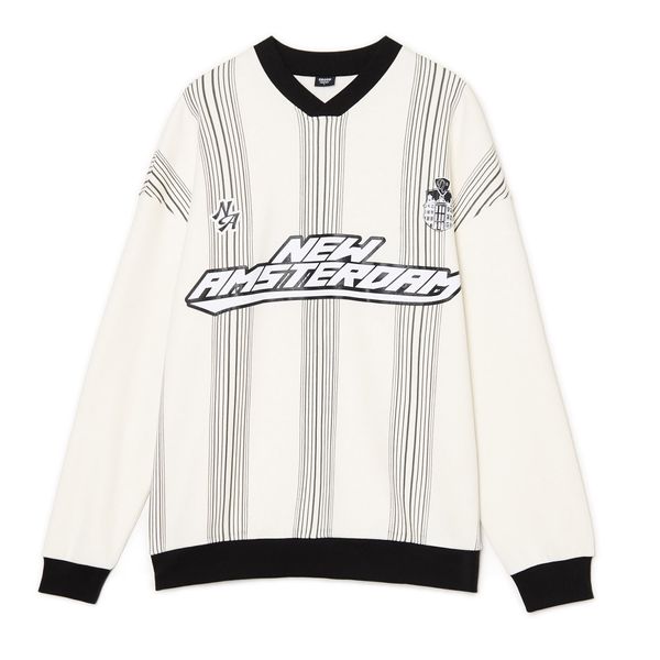 Cropp Cropp - Pulover z V-izrezom - kremna