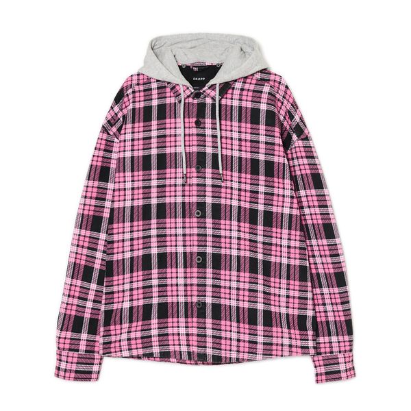 Cropp Cropp - Srajca s kapuco - roza