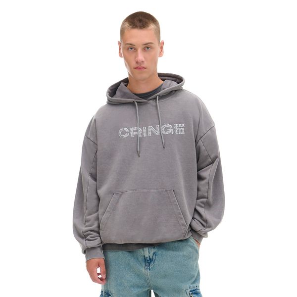 Cropp Cropp - Trenirka z aplikacijo - light grey