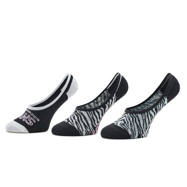 Vans 3 pari otroških stopalk Vans Zebra Daze Canoodle VN0007AXBR51 Pisana