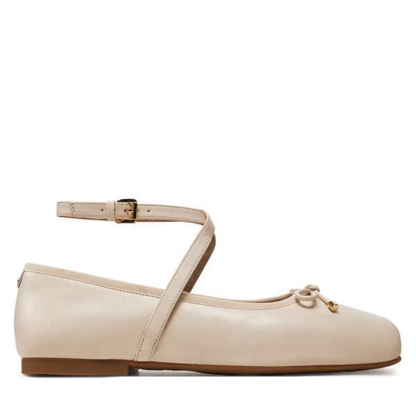 Michael Kors Balerinke Michael Kors Collette Leather Ballet Flat 40T4CTFP1L Bež