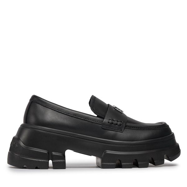 Tommy Jeans Čevlji brez vezalk Tommy Jeans Tjw Chunky Loafer EN0EN02504 Črna