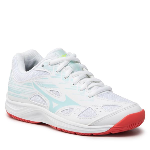 Mizuno Čevlji Mizuno Stealth Star Jr. X1GC210710 Star White/Clearwater/Cayenne