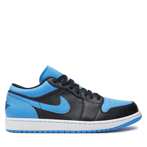 Nike Čevlji Nike Air Jordan 1 Low 553558 041 Black/Black/University Blue