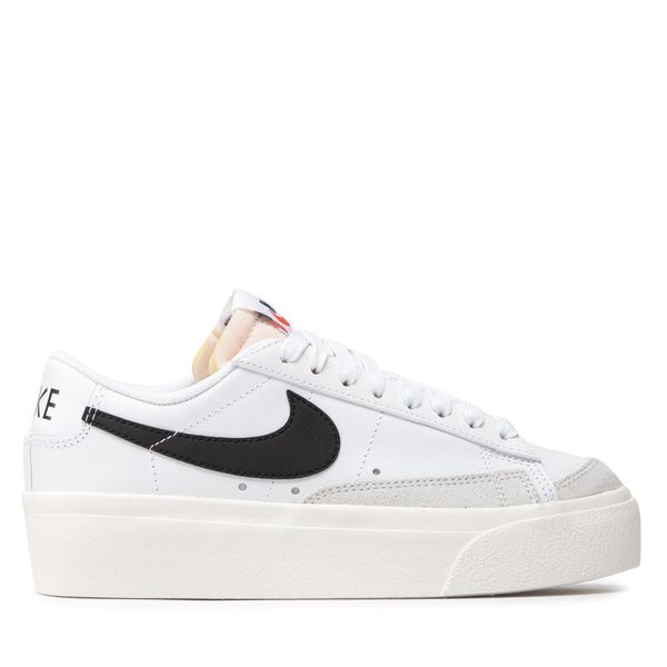 Nike Čevlji Nike Blazer Low Platform DJ0292 White/Black/Sail/Team Orange