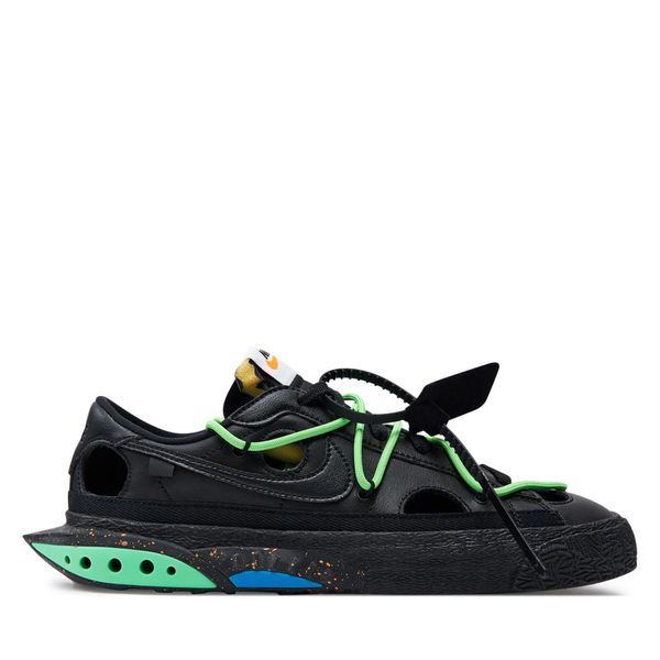 Nike Čevlji Nike Blazer Low'77 / OW DH7863 001 Black/Black/Electro Green
