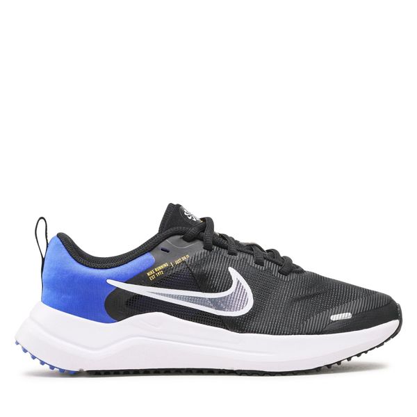 Nike Čevlji Nike Downshifter 12 Nn (Gs) DM4194 006 Black/White/Racer Blue