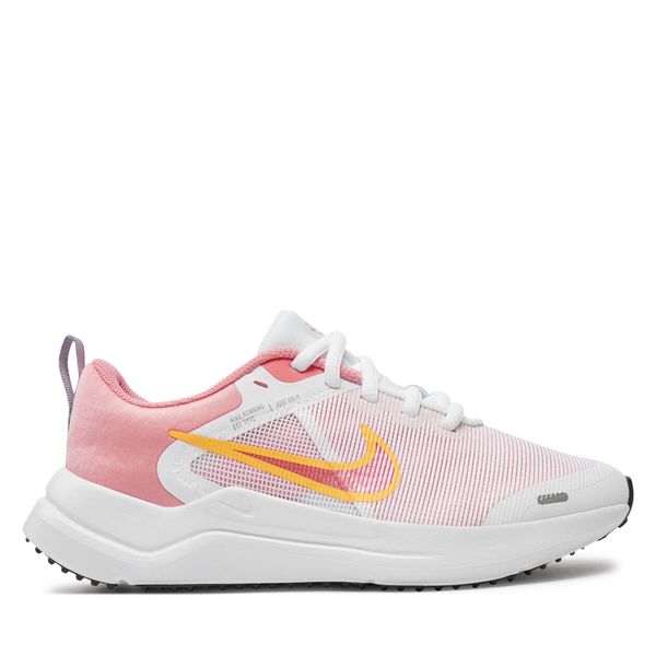 Nike Čevlji Nike Downshifter 12 Nn (GS) DM4194 100 White/Laser Orange/Coral Chalk