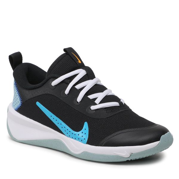 Nike Čevlji Nike Omni Multi-Court (Gs) DM9027 005 Black/Blue Lightning
