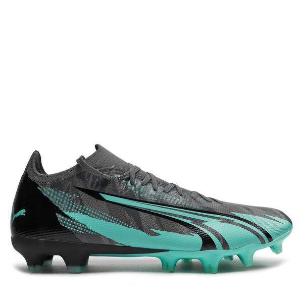 Puma Čevlji Puma Ultra Match Rush Fg/Ag 107830-01 Strong Gray/Puma White/Elektro Aqua