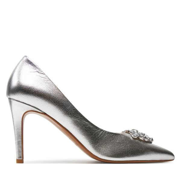 Baldowski Čevlji z visoko peto Baldowski D05024-1512-001 Srebrna