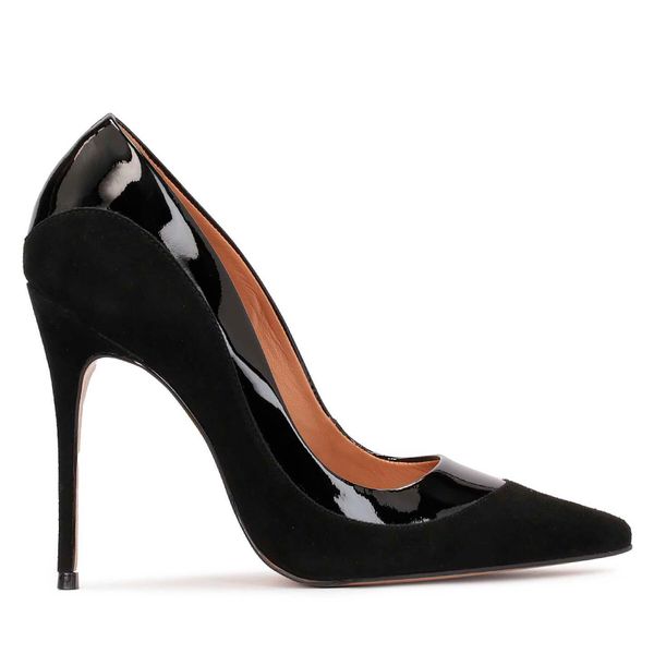 Kazar Čevlji z visoko peto Kazar New Bella 75068-L4-00 Črna