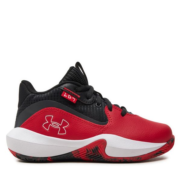 Under Armour Čevlji za košarko Under Armour Pre-School UA Lockdown 7 3028514 Rdeča