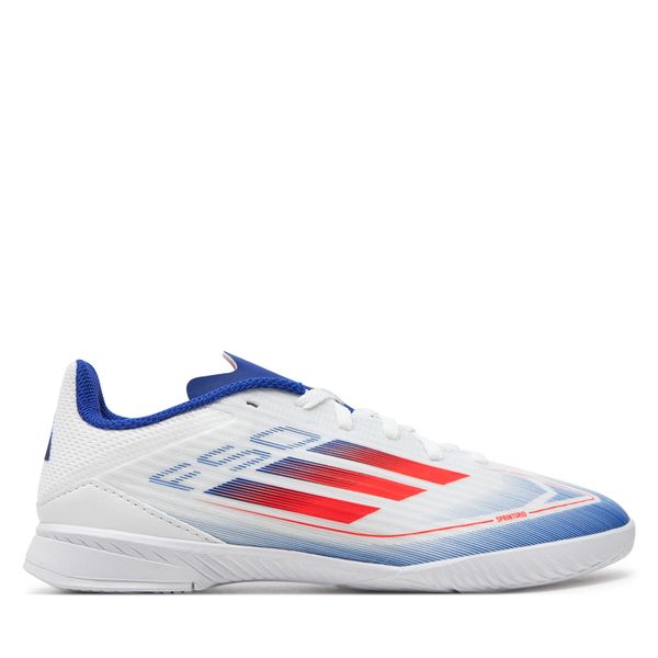 adidas Čevlji za nagomet adidas F50 League In J IF1368 Bela