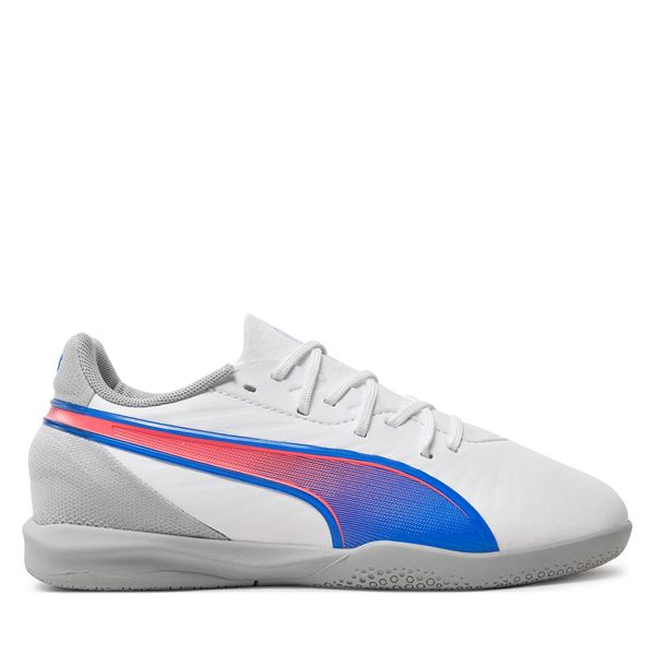 Puma Čevlji za nagomet Puma KING MATCH IT Jr 108051 Bela