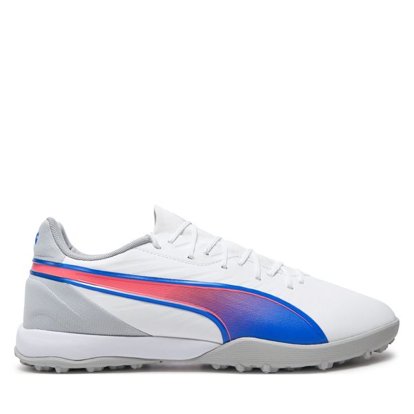 Puma Čevlji za nagomet Puma King Match Tt 107879 02 Bela