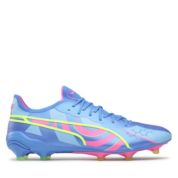 Puma Čevlji za nagomet Puma King Ultimate Energy Fg/Ag 107553 01 Modra