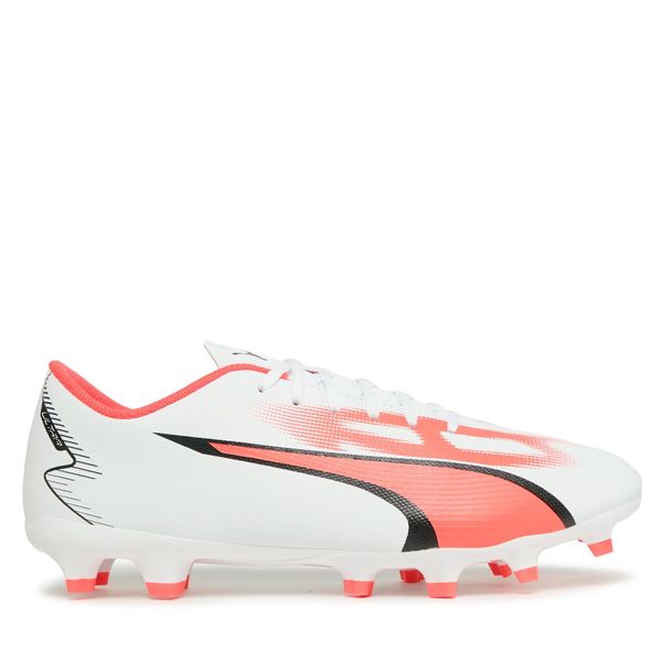 Puma Čevlji za nagomet Puma Ultra Play Fg/Ag 107423 01 Bela