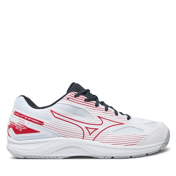 Mizuno Čevlji za športe v zaprtih prostorih Mizuno Cyclone Speed 4 V1GA2380 Bela