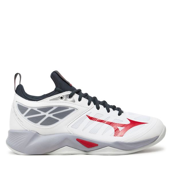 Mizuno Čevlji za športe v zaprtih prostorih Mizuno Wave Dimension V1GA2240 Bela