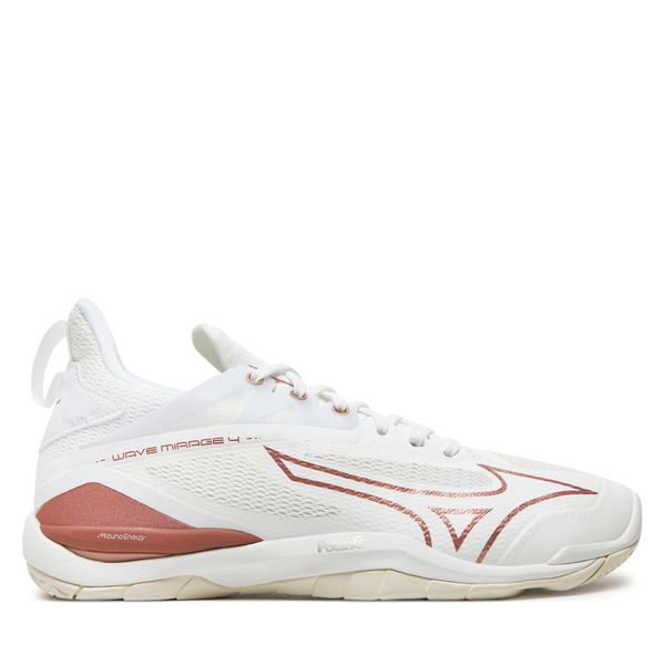 Mizuno Čevlji za športe v zaprtih prostorih Mizuno Wave Mirage 4 X1GB215036 Bela