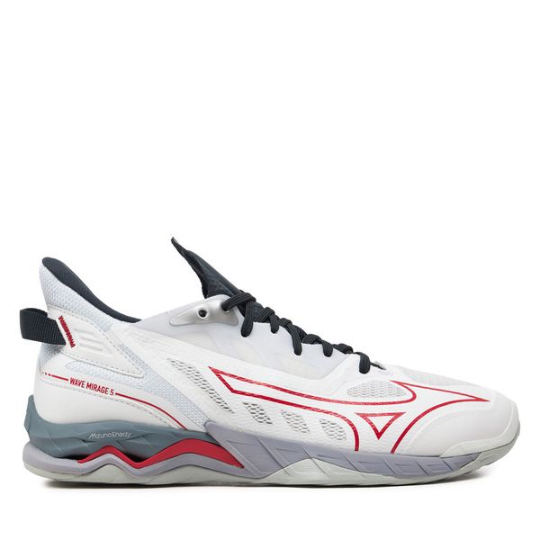 Mizuno Čevlji za športe v zaprtih prostorih Mizuno Wave Mirage 5 X1GA2350 Bela