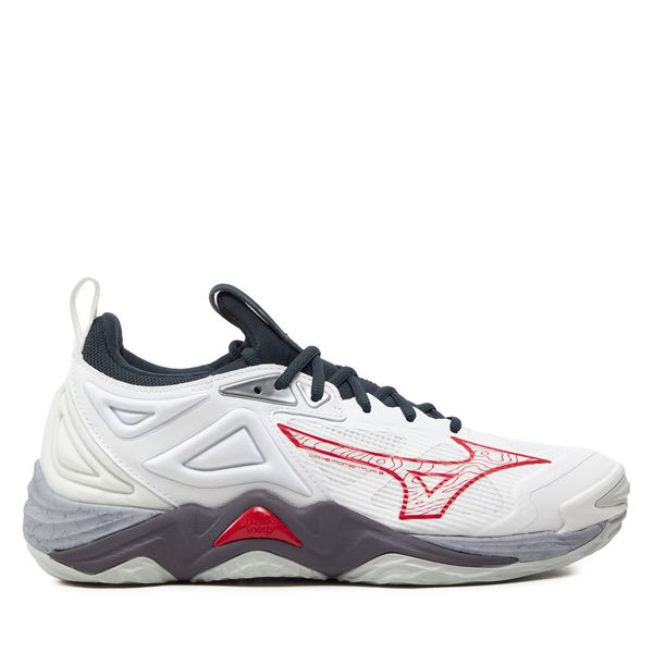 Mizuno Čevlji za športe v zaprtih prostorih Mizuno Wave Momentum 3 V1GA2312 Modra