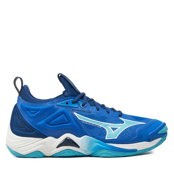 Mizuno Čevlji za športe v zaprtih prostorih Mizuno Wave Momentum 3 V1GA2312 Modra