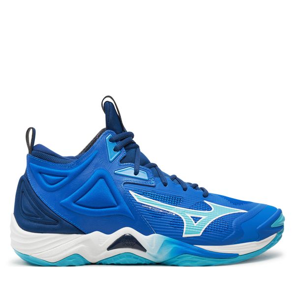 Mizuno Čevlji za športe v zaprtih prostorih Mizuno Wave Momentum 3 V1GA2317 Modra