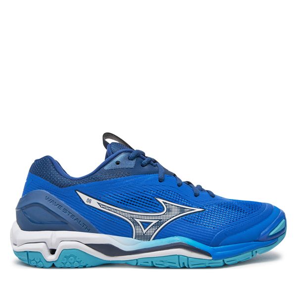 Mizuno Čevlji za športe v zaprtih prostorih Mizuno Wave Stealth 6 X1GA2430 Modra