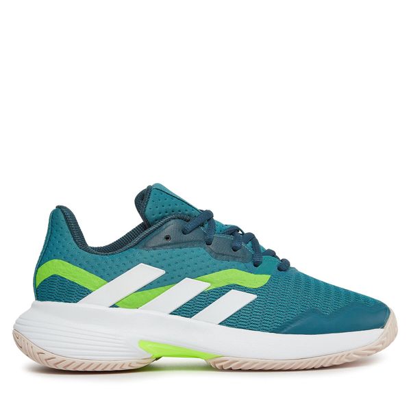 adidas Čevlji za tenis adidas CourtJam Control Tennis ID1544 Turkizna